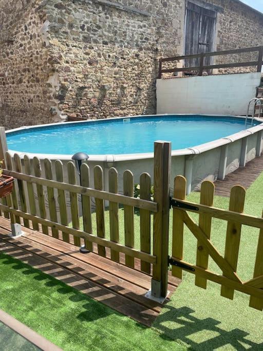 Lovely French Farmhouse With Private Swimming Pool Bourganeuf 外观 照片