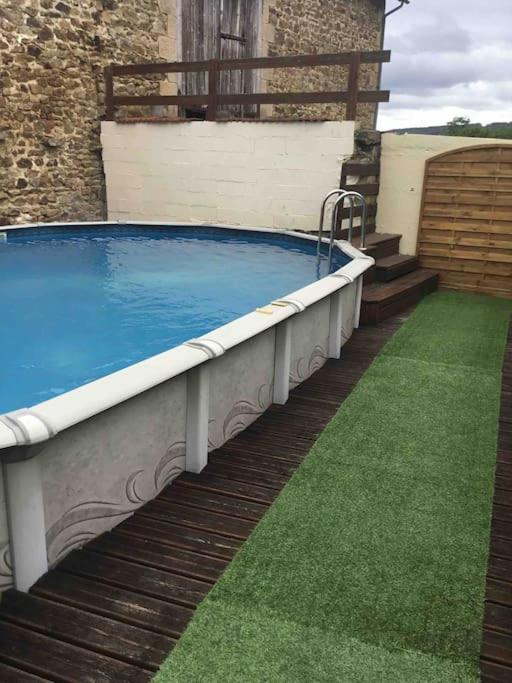 Lovely French Farmhouse With Private Swimming Pool Bourganeuf 外观 照片