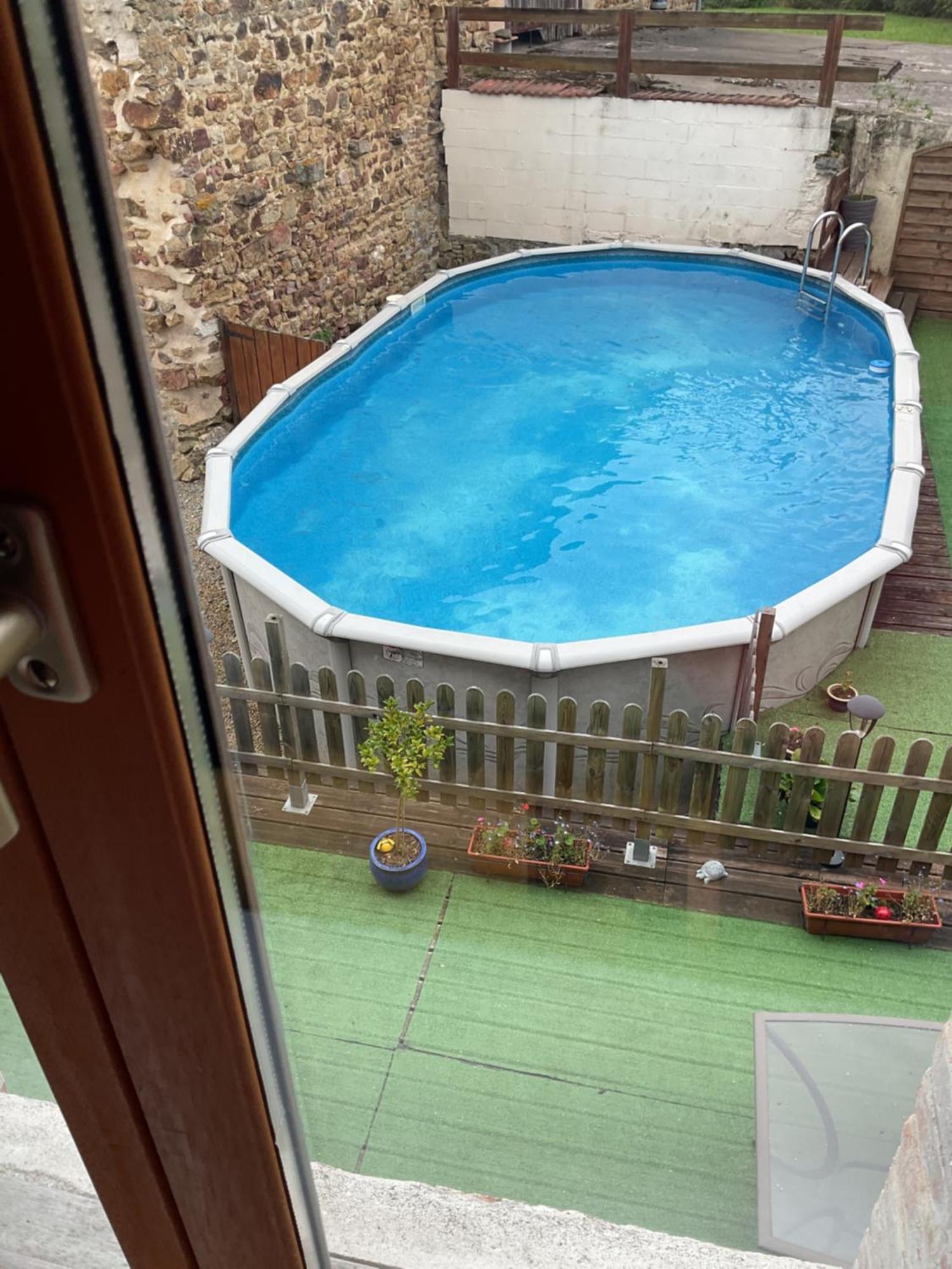 Lovely French Farmhouse With Private Swimming Pool Bourganeuf 外观 照片
